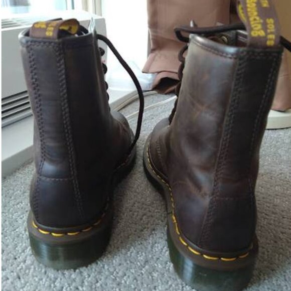 Dr. Martens 1460 Brown boots UK size 4 - Picture 3 of 5